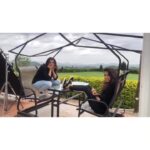Kajal Aggarwal Instagram - Fascinated with set props, At ALWAYS being children ! Swinging with @archamehta 👭