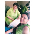 Kajal Aggarwal Instagram - My beautiful mommy💚 #jetaime #moncherie Paris, France