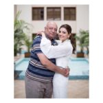 Kajal Aggarwal Instagram – You make me want to be the best version of myself. Thank you for always inspiring me, teaching me to never compromise on ethics and being the wind beneath my wings! I love you pops. Happy #Fathersday ! @suman.agg09 😍💕