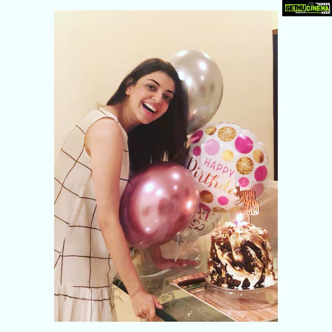Kajal Aggarwal Instagram - When the birthday week kicks in and the ...