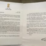 Kajal Aggarwal Instagram – @narendramodi 
Dear Mr. Prime minister,‬ ‪Thank you for your very informative letter and the lovely women’s day wishes! I really appreciate the effective movements like BBBP and NNM and pledge my support in every way possible for the empowerment of women. The bills and schemes are so encouraging and I truly believe will make a big difference in the functionality and hygiene of our systems. ‬ ‪Best regards, ‬
‪Kajal Aggarwal 
#NariShakti #BetiBachaoBetiPadhao