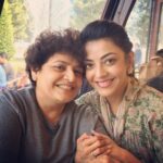 Kajal Aggarwal Instagram - My beautiful mumma ❤️ Baku Boulevard