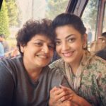 Kajal Aggarwal Instagram – My beautiful mumma ❤️ Baku Boulevard