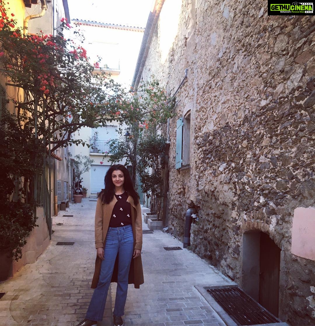 Kajal Aggarwal Instagram - #texturedalleys Saint-Tropez