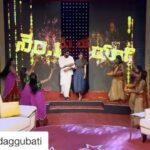 Kajal Aggarwal Instagram – Masti with these two on #no1yaari @ranadaggubati @pnavdeep #AllInGoodHumour #NoOffenceIntended tonight at 8.30 on Gemini tv