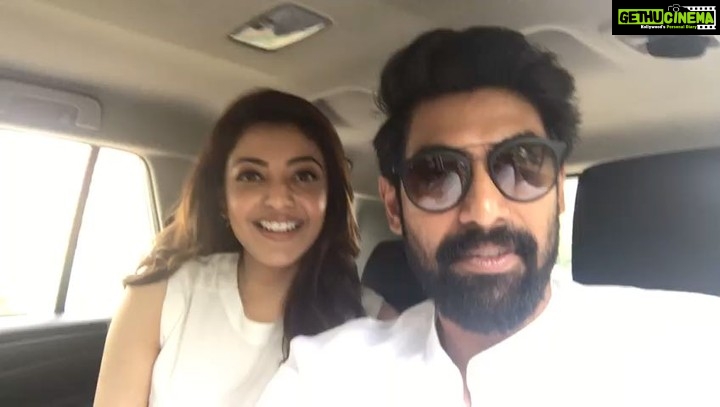 Kajal Aggarwal Instagram - Thank you KL university, Vijaywada for having us over and showering your love ❤️ #RadhaJogendra #NeneRajuNeneMantri
