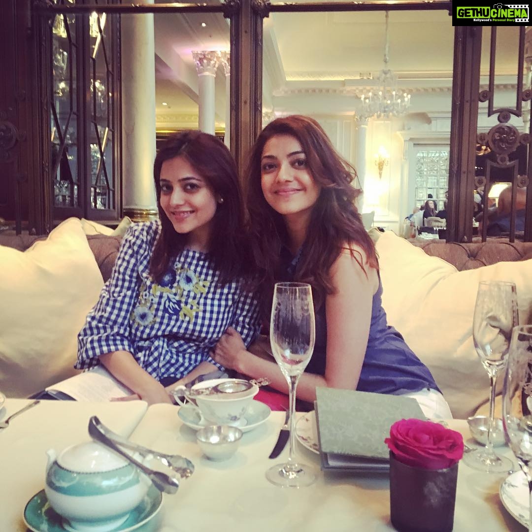 Kajal Aggarwal Instagram - #highteascenes Savoy Hotel