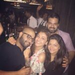 Kajal Aggarwal Instagram – #backtobase #crew #bombaynights #saturdaysbelike @tinatales @kitchlug