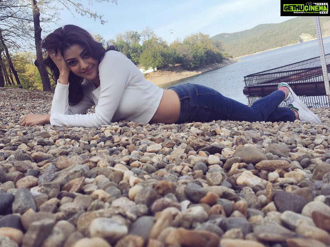 Kajal Aggarwal Instagram - Nature in its #pristine #beauty #serbia Mua- @vishalcharan86 hair- @ashwini_hairstylist Kamping Karavaning Klub Bor