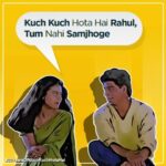 Kajol Instagram – All cartooned out 22 odd years later

#Rahul #Anjali 
#22YearsOfAnjali #KKHHmemories