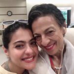 Kajol Instagram - Me n mom mom n me me n mom mom n me.... Never ending ⭕️ of infinity. I am a good mom today because I had the most awesome blueprint to follow 🙏. Grateful everyday
