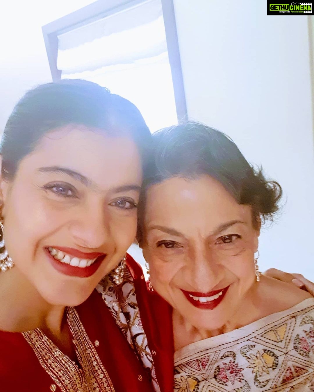 Kajol Instagram - Flashback Friday ...... miss my mom :( . It's all our 45 day quarantine anniversary ..... 😅