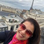 Kajol Instagram – Throwback to Paris a few years back … the most famous place there is very far in the background.. spotted it ?