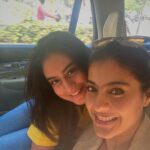 Kajol Instagram – On the Mumbai roads after so long with my baby …. #sunshinyday #daughterlove