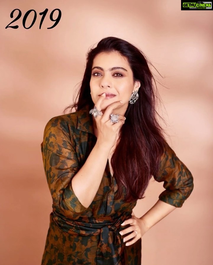 Kajol Instagram - Whatever makes you weird is probably your greatest asset! - Albert Einstein #20YearChallenge #WeirdThenWeirdNow