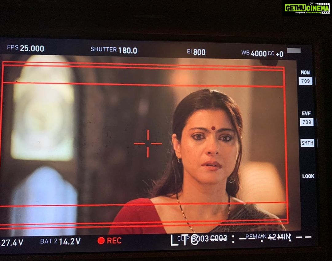Kajol Instagram - Bts of Devi ... thank u @ashesinwind and @ryanivanstephen for making me a part of this statement.. some things need to be seen to be understood on a deeper level. #devi #womanspeak