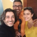 Kajol Instagram – And #Devi wins for best short film ( popular ) . 
Can u see our oh so wide smiles 😃… soooo happy 😊😊😊