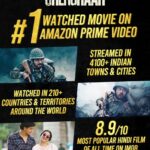 Karan Johar Instagram - We are the #1 watched film on Amazon Prime Video! Grateful, overwhelmed & exhilarated by the LOVE & RESPECT that has poured in for #Shershaah. Been an honour to showcase a legacy that will go down in history, once again!❤️ @sidmalhotra @kiaraaliaadvani #VishnuVaradhan @apoorva1972 @shabbirboxwalaofficial @ajay1059 @harrygandhi @somenmishra @isandeepshrivastava @primevideoin @dharmamovies @kaashent @sonymusicindia