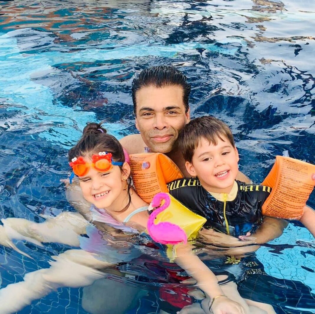 Karan Johar Instagram - Blessed to be a father…. My endeavour is to raise them as individuals and never Stereotype them by gender … teach them inclusivity and humanity in equal measure… we are in a world that needs Conscious parenting and I aspire to be that parent…. Children are extremely impressionable so what we say around them truly matters! #happyfathersday to every understanding, supporting but never controlling father…..❤️