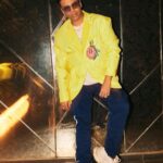 Karan Johar Instagram – Not so mellow yellow! In @dhruvkapoor styled by @ekalakhani 📷 @rahuljhangiani managed by @dcatalent