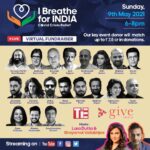 Karan Johar Instagram - Everyone has been witnessing the devastating effects of the Covid crisis in India. India is gasping for breath. Join us online today as we come together for a one-of-a-kind live, virtual fundraiser where for every rupee raised our donor partners will match the proceeds. Together we can make a difference. I BREATHE FOR INDIA. Click on the link in bio to donate http://bit.ly/IBreatheForIndia The only way to make a difference is - TOGETHER #IBreatheForIndia #donate @give_india @larabhupathi @shayamal @TiEGlobal1