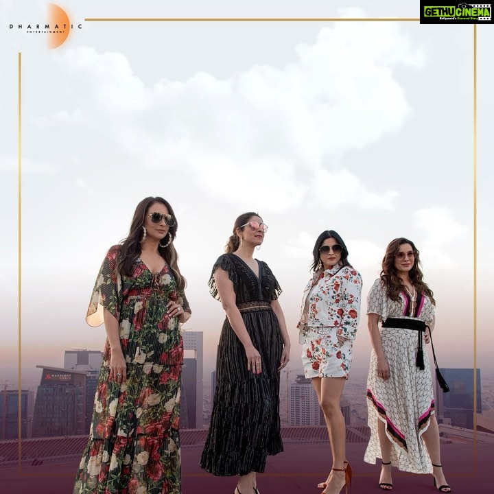 Karan Johar Instagram - Am exhilarated for my 4 buddies! @maheepkapoor @seemakhan76 @bhavanapandey @neelamkotharisoni ! Trending worldwide and no 10! No 1 in 5 countries and solid holds in many others makes us all very grateful and exhilarated!Thanks to @netflix_in @aneeshabaig @apoorva1972 @uttam.domale @mfredcall @dharmaticent for putting the show together!! Yes you can cringe it ( but still binge it😉) yes you’re allowed to wonder why we even made it ( god knows even more random things have known to pop up on your feeds) yes you can laugh at us ( or then with us) and yes you can even lie that you watched it ( after all you maybe judged) we as a team are OK with that! As long as you watch the show and are not indifferent to us ! We are OK😉😉😉 we stand grateful and joyful with the success!!!! Love you all❤️❤️❤️ #fabulouslives