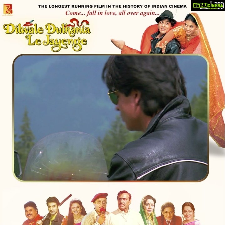 Karan Johar Instagram - DDLJ is so so special to me and will always be....it was my training ground ....I have indelible memories of our times on set....the film has achieved the status of being a legendary love story and I am so proud that I was a tiny part of this beautiful film! Thank you Adi for all my learning’s and all the memories ... #DDLJ25 @yrf