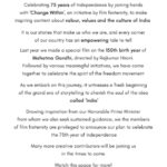 Karan Johar Instagram – Honourable PM @narendramodi ji…we are humbled & honoured to curate stories of our great nation whilst we celebrate 75 years of India’s independence #RajkumarHirani @aanandlrai @ektarkapoor #SajidNadiadwala  @itsrohitshetty #DineshVijan #ChangeWithin #IndianFilmFraternity #PMOIndia