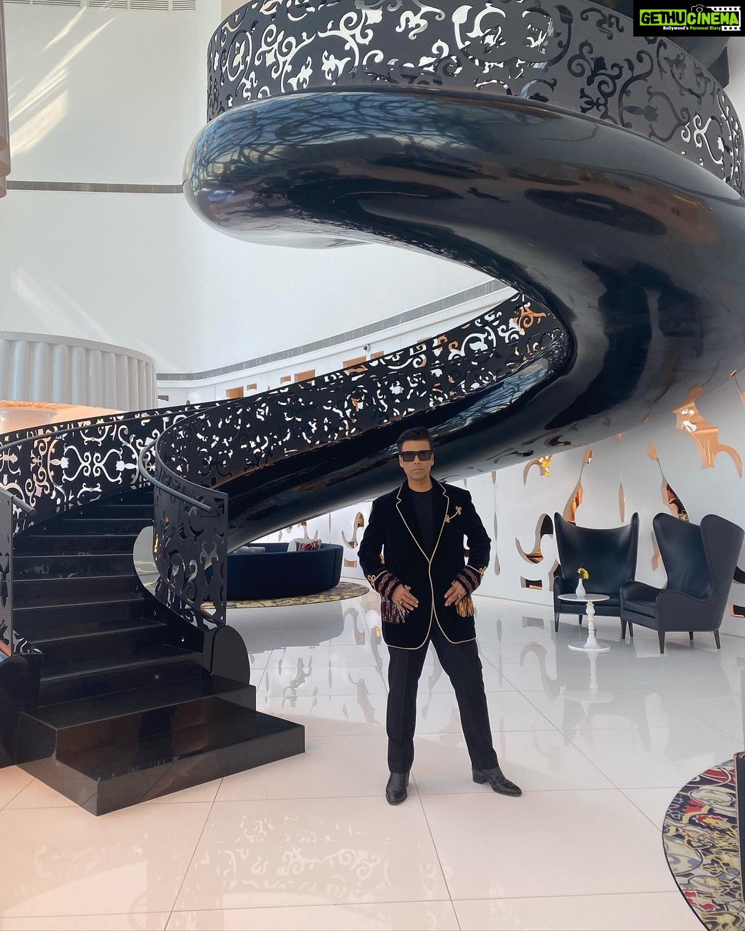 Karan Johar Instagram - What an absolutely wonderful and super chic hotel in DOHA! Has been an amazing experience and can’t wait to get back here! @mondrian_doha @fabdoha #besthotelsoftheworld