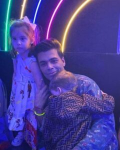 Karan Johar Instagram - My son is camera shy just like me!!! 😉😉😉 📷 @natasha.poonawalla