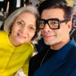 Karan Johar Instagram – Interviewing #maanandsheela was an experience! She is fun forthright and fabulous! Dodging every answer in her inimitable fashion! She is controversial without revealing a thing! Now that’s an art! She is witty and never at a wits end! Thanks for the help @shakunbatra