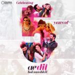 Karan Johar Instagram - Of love, friendship, heartbreak and everything in between! The power of ek tarfaa pyaar grows stronger with all YOUR love and passion too. A film, a story, an album, a cast & team that is close to my dil❤️ #5YearsOfADHM @apoorva1972 @aishwaryaraibachchan_arb #RanbirKapoor @anushkasharma @ipritamofficial @amitabhbhattacharyaofficial @dharmamovies @foxstarhindi @sonymusicindia