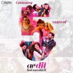 Karan Johar Instagram - Of love, friendship, heartbreak and everything in between! The power of ek tarfaa pyaar grows stronger with all YOUR love and passion too. A film, a story, an album, a cast & team that is close to my dil❤️ #5YearsOfADHM @apoorva1972 @aishwaryaraibachchan_arb #RanbirKapoor @anushkasharma @ipritamofficial @amitabhbhattacharyaofficial @dharmamovies @foxstarhindi @sonymusicindia