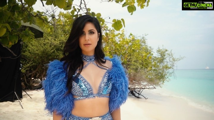 Katrina Kaif Instagram - A day well spent at the π with @thepeacockmagazine_ for Kay beauty π @kaybykatrina #maldives @falgunipeacock @shanepeacock β’ Photographed by @vishwaphotographyofficial β’ Creative direction and styled by @nupurmehta18 @n2root β’ Make up by @danielcbauer β’ Hair by @georgiougabriel β’ Wardrobe @falgunishanepeacockindia β’ Shoes by @louboutinworld β’ Location @discoversoneva β’ Video by @kanakaksharma β’ Production -FSP Productions