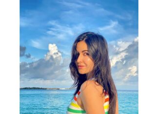 Katrina Kaif Instagram - So amzinggg to be in Maldives 🇲🇻 for shoot 💙💛🤍 #lovemyjob #grateful