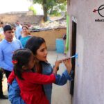 Katrina Kaif Instagram – Say hi 👋 to my friend Ayushi! Hers was the first door I knocked on when I
became a #TeamBalika volunteer for @educategirlsngo before lockdown . It was a proud moment stepping into their shoes, being aligned to their purpose of sending every girl in their village back to school 💁🏻‍♀️📚. #EducateGirls, is  working in India’s most rural, remote areas to bridge the gender and #literacygap. They have helped enrol 750,000 girls in school and improved learning outcomes for over 1.3 million children till date . #backtoschool
#DayoftheGirl  🧡
#genderequality