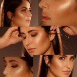 Katrina Kaif Instagram - JUST LAUNCHED Perfect your highlight in just one stroke! 🤩 Presenting, Kay Beauty Illuminating Highlighters Available in 6 shades : 🌟Frosted Ice 🌟Rosey Dew 🌟Sunlit Gold 🌟Champagne Fizz 🌟Honey Glaze 🌟Copper Shine Which one are you excited to try? Head to @kaybykatrina to shop. #KayBeauty #KayByKatrina #KayHighlighters #HighOnGlow #KatrinaKaif #NewLaunch