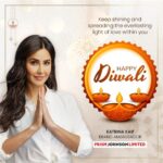 Katrina Kaif Instagram - Let there be love and an ever-shining light of joy in your lives forever!   @hrjohnson_india wishes you and your family a very #HappyDiwali 🎊 #HRJohnsonIndia #PrismJohnsonIndia #PrismJohnson