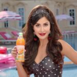 Katrina Kaif Instagram - Back with my favourite mango drink, the all new slice. And now it’s the thickest and the tastiest mango drink.Wondering how..!! Try karo aur mujhe bhi batao! #SliceThickestMangoDrink #SliceHowSoThick #SliceOfLife @slice_india