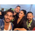 Katrina Kaif Instagram - So grateful for these boys .... always with me on this incredible ride ... never a dull moment and can make me smile through anything ❤️💛🌺