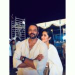 Katrina Kaif Instagram – The man , the magic,  the MOVIES 🎥 @itsrohitshetty.. #sooryavanshi #nightshoots #towelseries