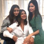 Katrina Kaif Instagram – This makes my heart smile ❤️ I just love these girls and being around each other is just too much fun always –  combine that with a great script , awesome director , and a road trip and a 🎥 and the sky’s the limit 🤩