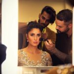 Katrina Kaif Instagram - A rare moment when @danielbauermakeupandhair and @amitthakur_hair are actually working and not dancing 🕺 🤪