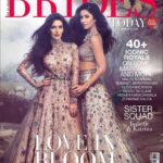 Katrina Kaif Instagram – Sisters sister ✨❤️👗@taruntahiliani @bridestodayin @nupurmehta18 📷#tarunvishwa 💄for me @mickeycontractor hair @yiannitsapatori 💄 for Isy @akgunmanisali hair @florianhurelmakeupandhair