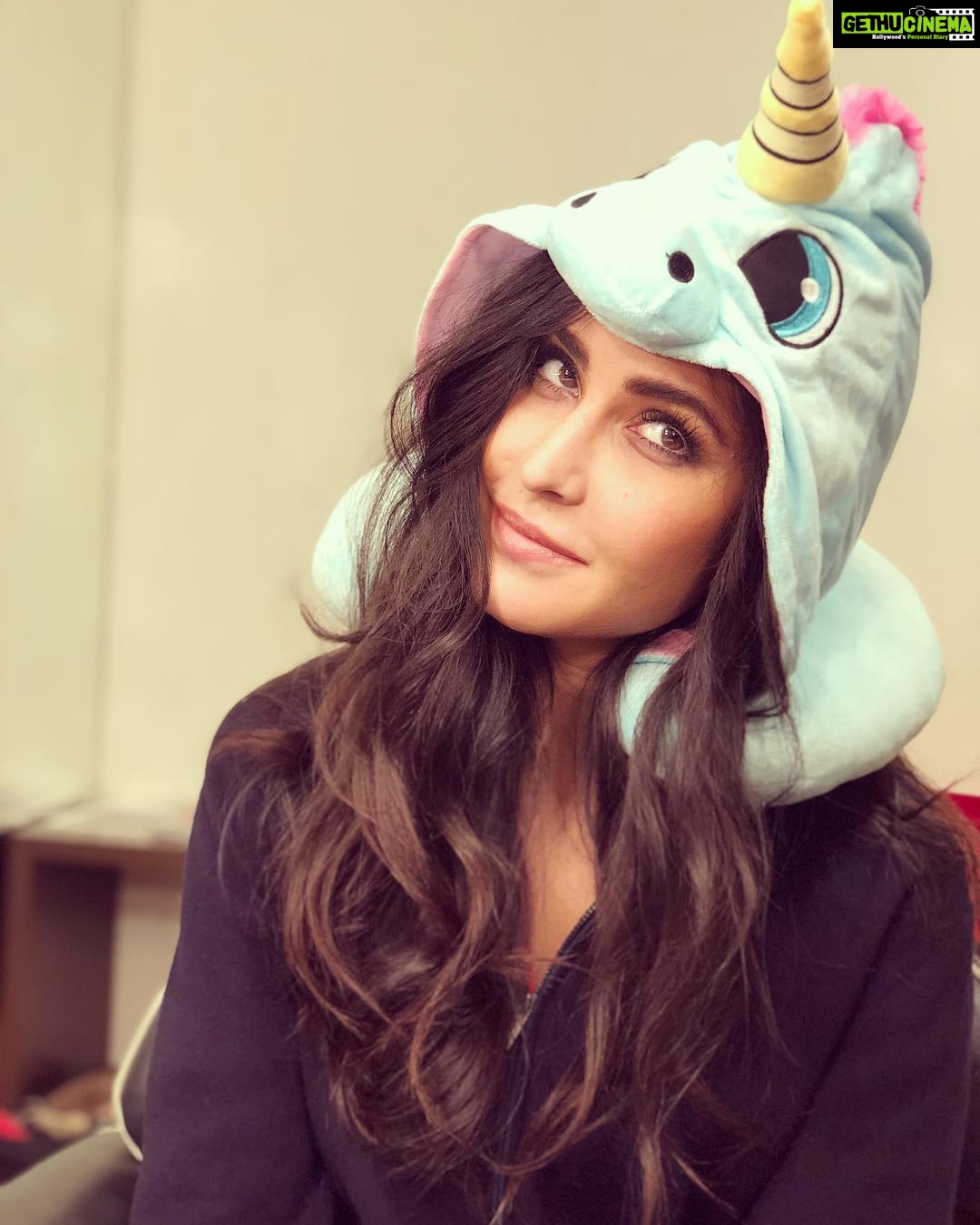 Katrina Kaif Instagram - I mean just everybody should have a unicorn neck pillow 🦄