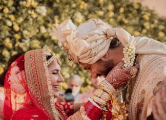 Katrina Kaif Instagram - Only love and gratitude in our hearts for everything that brought us to this moment . Seeking all your love and blessings as we begin this new journey together.🙏🏽❤️