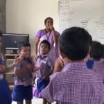 Katrina Kaif Instagram - Moms school ....... LKG students learning the y sound 🎈💝 ...... there s a special place in heaven for those who dedicate their life's to the service of others...... love u mom ❤️#mountainviewschoolindia #reliefprojectsindia