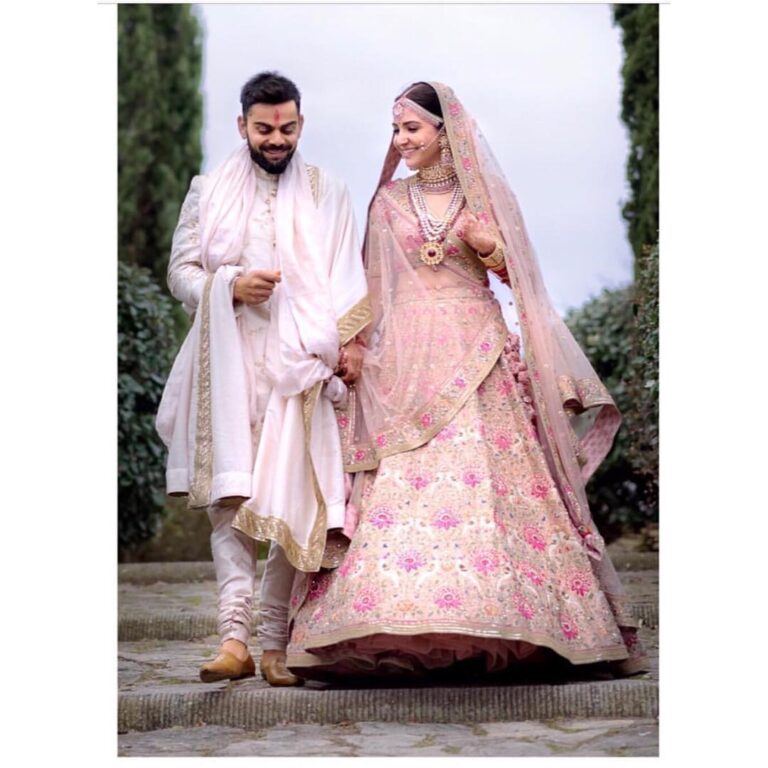 Katrina Kaif Instagram - Congratulations to both of u @anushkasharma @virat.kohli all the love to u both 🌟❤️✨ Anushka u look so beautiful 😍. Wish u all the happiness in the world at the start of this new journey 👫