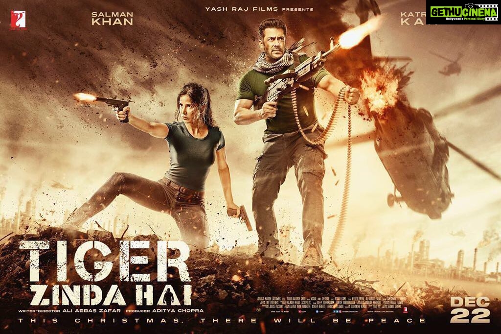 Katrina Kaif Instagram - Tiger Zinda Hai ... Dec 22 @beingsalmankhan