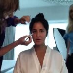 Katrina Kaif Instagram - If only we could get ready this fast 🙄 .... but my bianca always makes it fun . Bts .... @biancahartkopf @nupurmehta18 @hedi.kalmar
